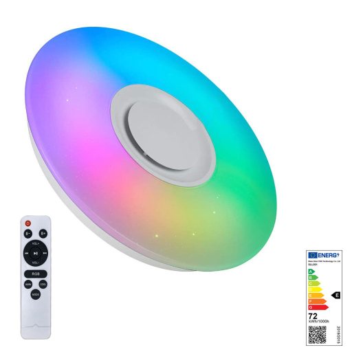 Lampa de tavan cu lumina multicolora