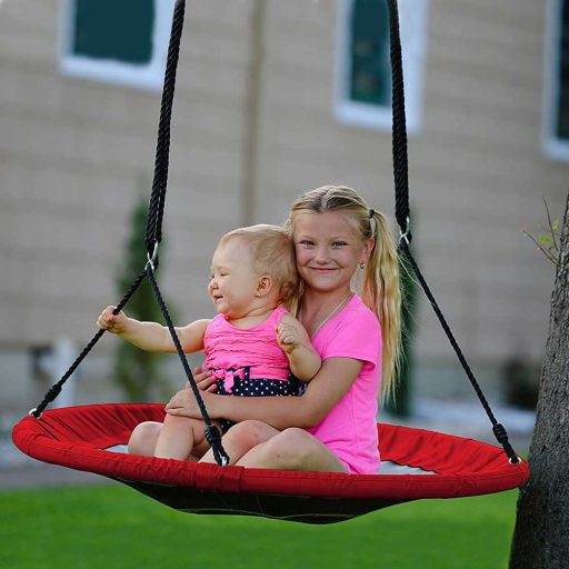 Leagan cuib-110 cm-rosu-fara cort