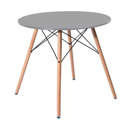 Set de 4 scaune moderne pentru dining cu masă, în 3 culori - gri