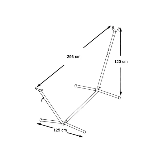 Suport pentru hamac-metal
