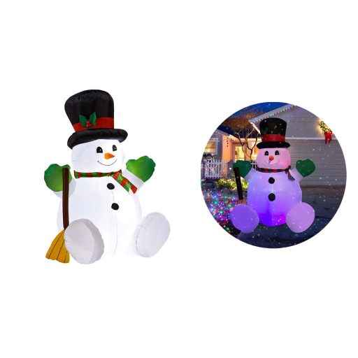 Figurine gonflabile de Craciun-Om de zapada, 150 cm