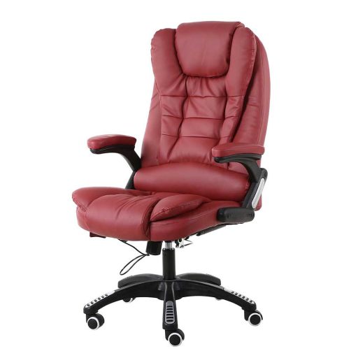 Scaun de birou rotativ cu functie de masaj, in 2 culori