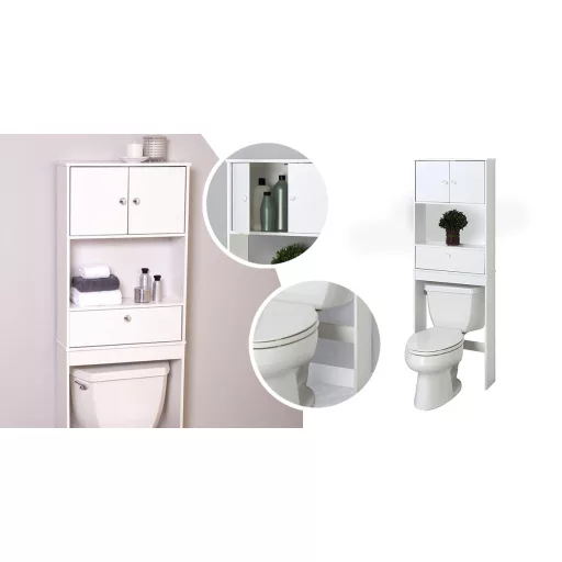 Dulap deasupra vasului de toaleta