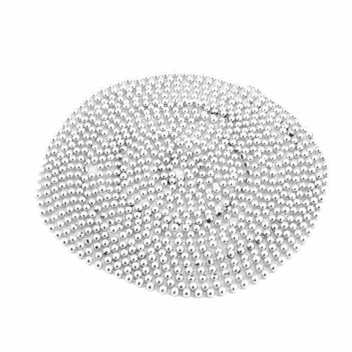 Set ornamente de brad, 112 piese-argintiu