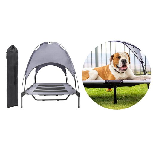 Culcus cu parasolar pentru animale de companie-XL