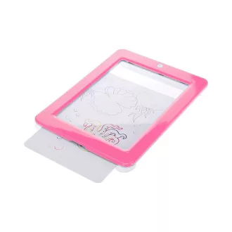   Tabla magica cu efecte luminoase-cu iluminare+ochelari 3D-unicorn