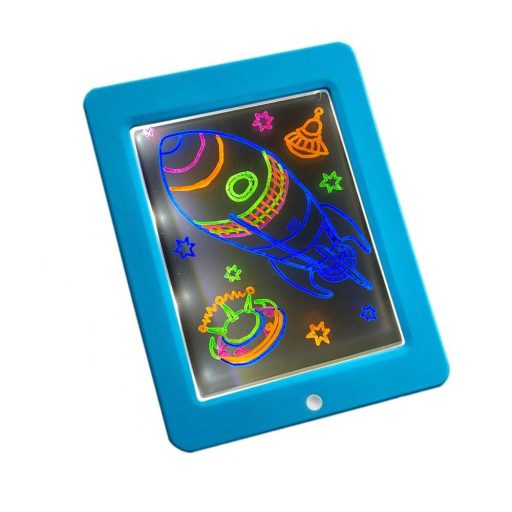 Tabla magica cu efecte luminoase, mai multe tipuri-cu iluminre+ochelari 3D-cosmos