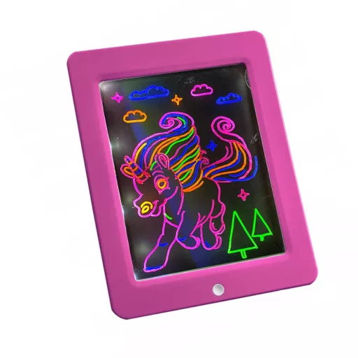 Tabla magica cu efecte luminoase, mai multe tipuri