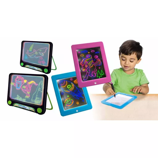 Tabla magica cu efecte luminoase, mai multe tipuri