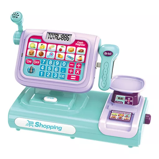 Casa de marcat de jucarie, in mai multe culori