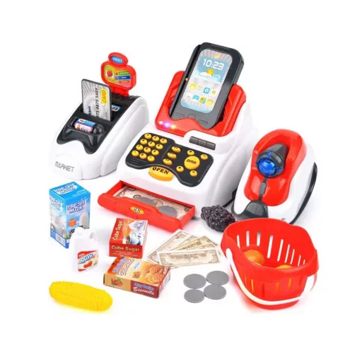 Casa de marcat de jucarie, in mai multe culori