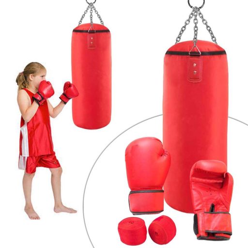 Set de box junior cu manusi in diferite marimi