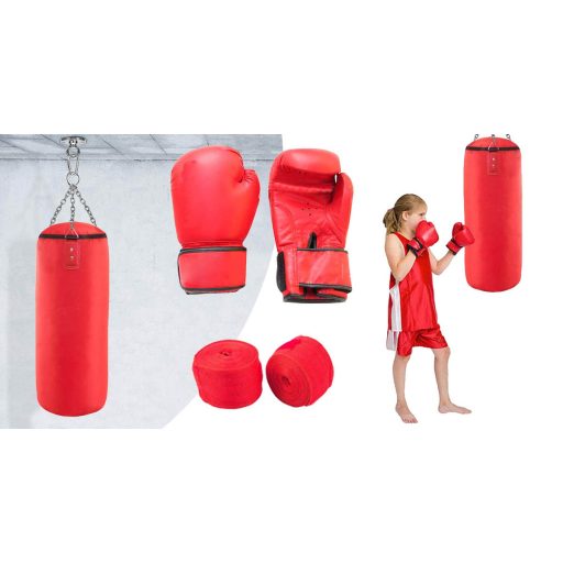 Set de box junior cu manusi in diferite marimi