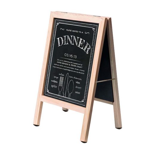 Tabla stradala cu doua fete 40x60 cm