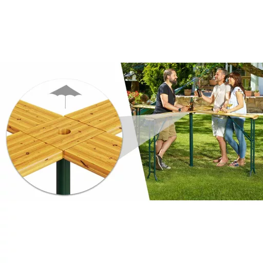 Masa de berarie cu 4 locuri