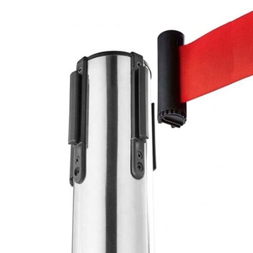 Stalp delimitare cu banda