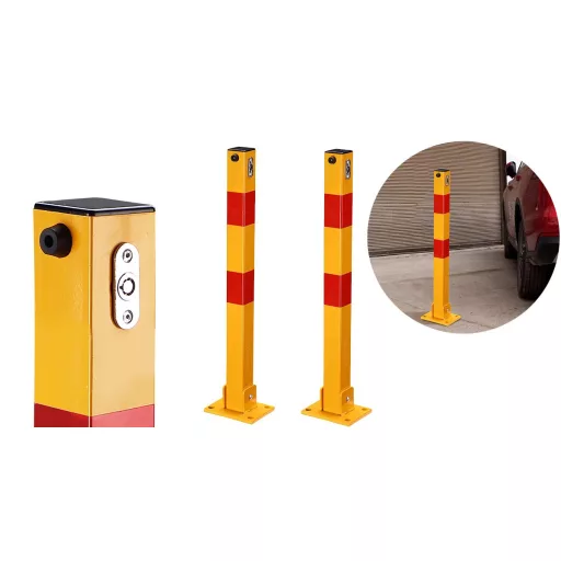 Stalp antiparcare, 2 buc