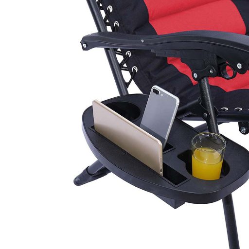 Scaun Delux gravitatie zero-rosu