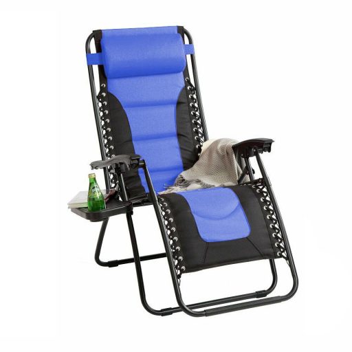 Scaun Delux gravitatie zero-albastru