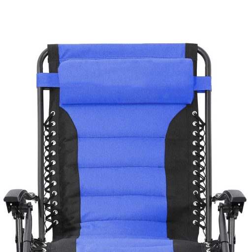 Scaun Delux gravitatie zero-albastru