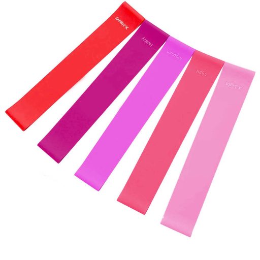 5 buc benzi elastice-roz