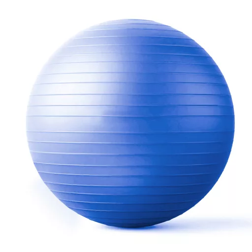 Minge fitness, 75 cm, cu pompa