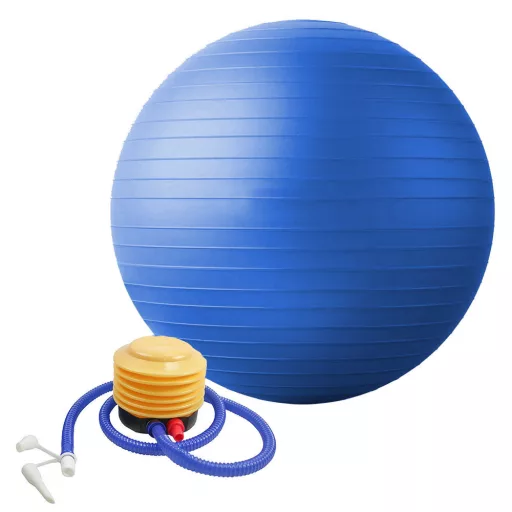 Minge fitness, 75 cm, cu pompa
