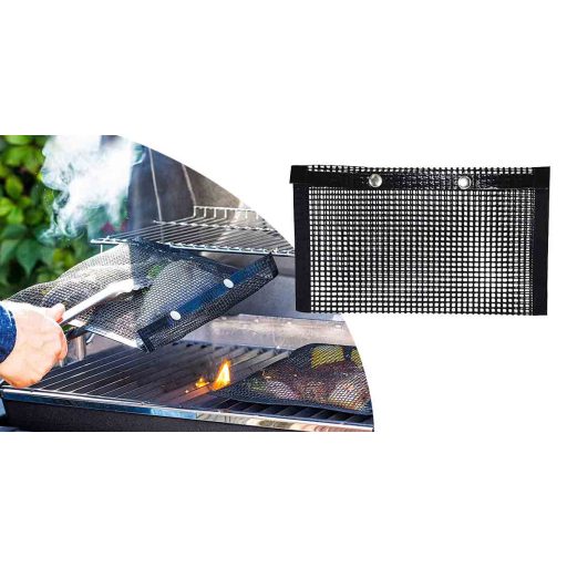 Punga de copt pentru gratar 14x24 cm