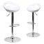 2 buc scaune de bar Kitti-alb