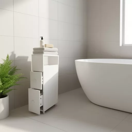 Dulap ingust cu sertare