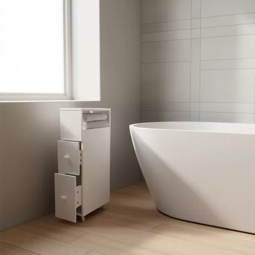 Dulap ingust cu sertare