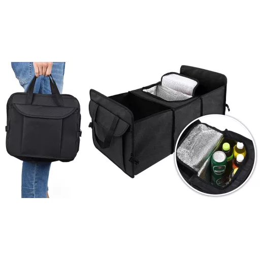 Organizator multicompartimentat pentru portbagaj