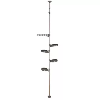 Suport telescopic pentru flori, gri