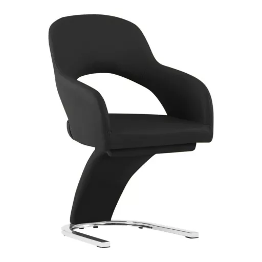 Scaun de sufragerie Emma 2 buc-negru