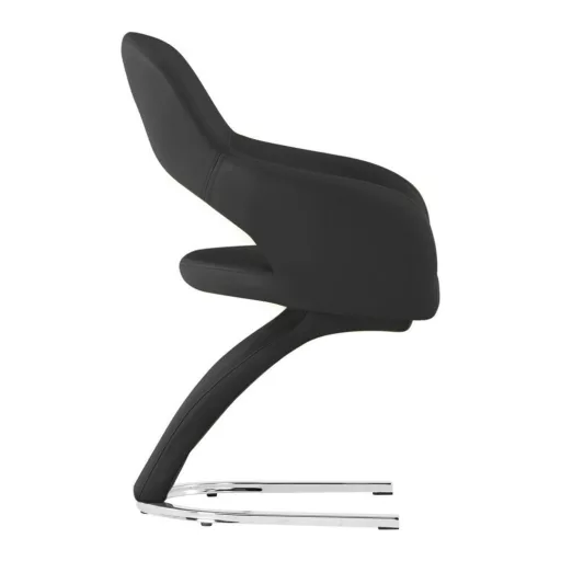 Scaun de sufragerie Emma 2 buc-negru