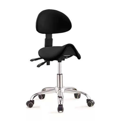 Scaun rotativ tip sa, cu spatar, 2 culori