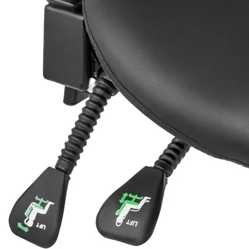 Scaun rotativ tip sa, cu spatar, 2 culori