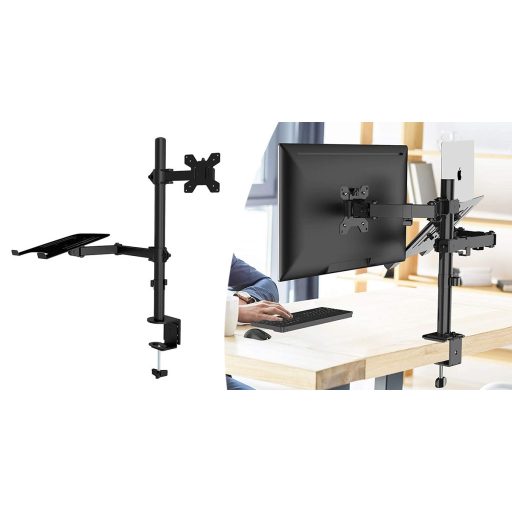 Suport de birou pentru monitor si laptop