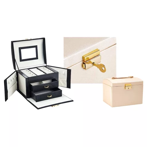 Geanta de bijuterii-negru