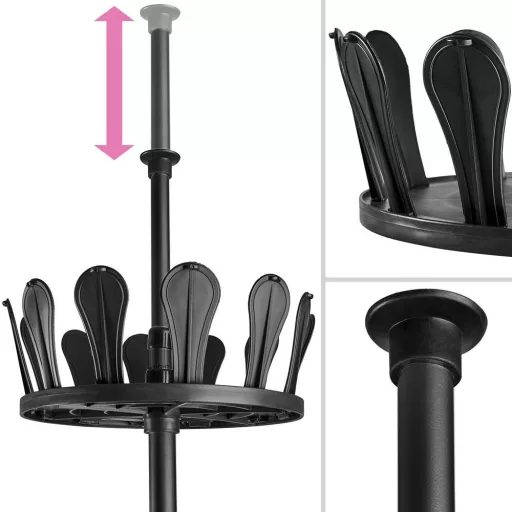 Stand telescopic pentru pantofi