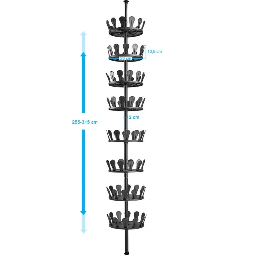 Stand telescopic pentru pantofi