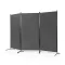 Paravan despartitor mobil 260x180cm, gri