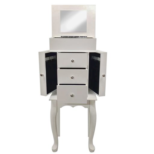 Dulap bijuterii, alb