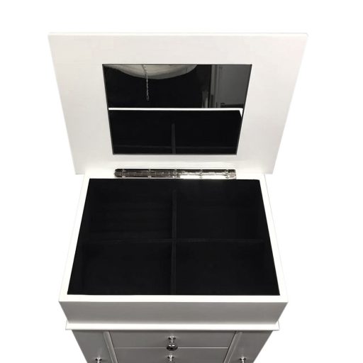 Dulap bijuterii, alb