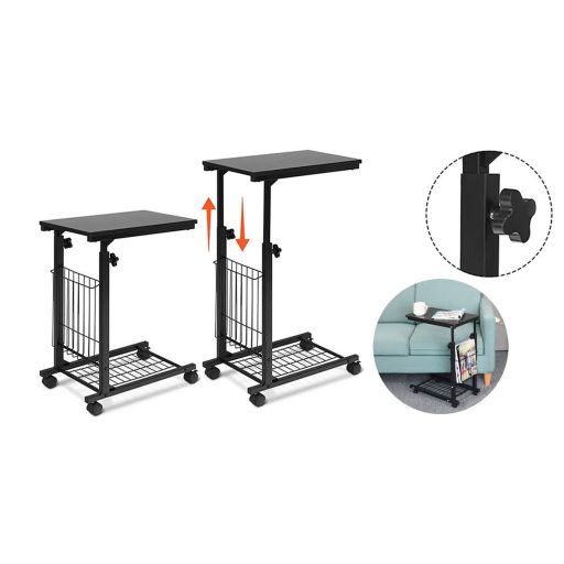 Masa pentru laptop cu role