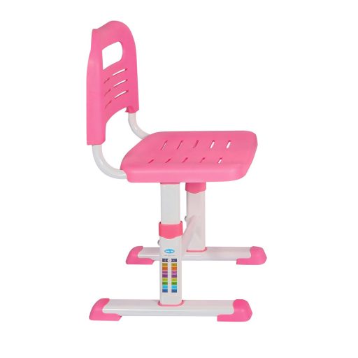 Birou multifunctional copii, inaltime reglabila, roz