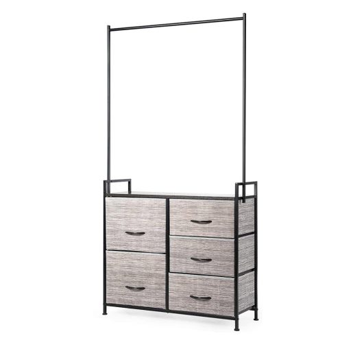 Suport mobil cu sertar pentru haine