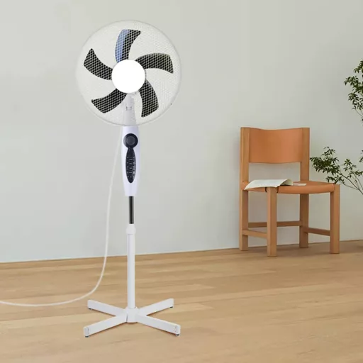 Ventilator cu picior, cu telecomanda
