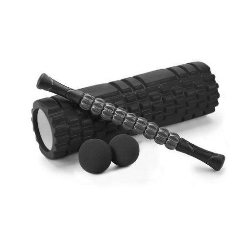 Set masaj pentru relaxare musculara-negru