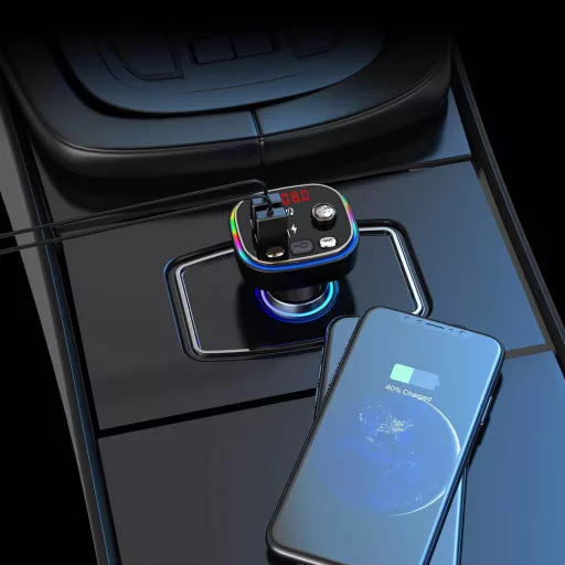 Transmitator FM auto multifunctional